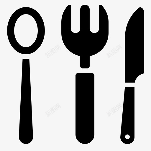 厨房用具野餐73字形图标svg_新图网 https://ixintu.com 厨房用具 字形 野餐