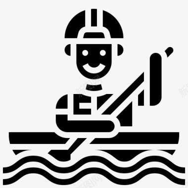 救援潜水元素雕文图标图标