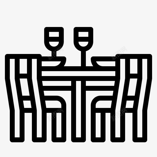 餐桌烹饪101大纲图标svg_新图网 https://ixintu.com 大纲 烹饪 餐桌