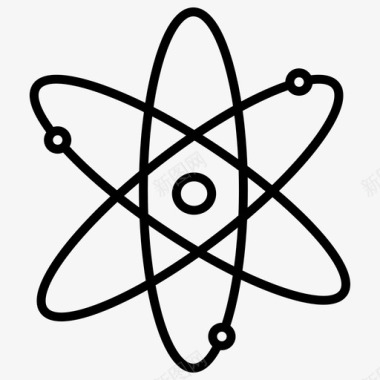 原子科学技术3大纲图标图标
