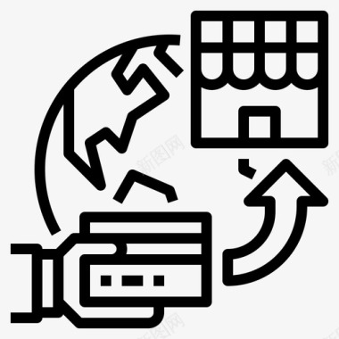 信用卡购物154概述图标图标