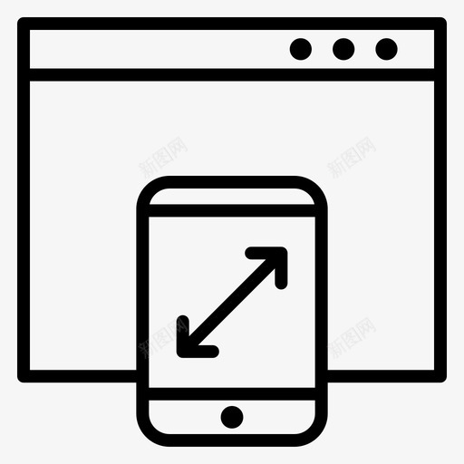 响应式seo141线性图标svg_新图网 https://ixintu.com seo 响应 线性 设计