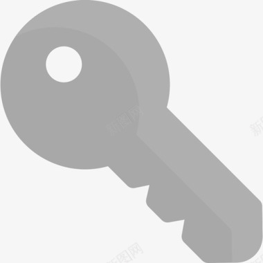 钥匙seo147扁平图标图标