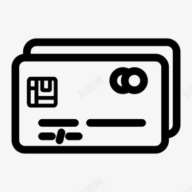 信用卡发送随机1个介质图标图标