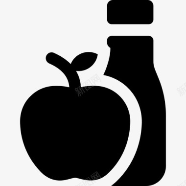 醋健康食品39填充图标图标