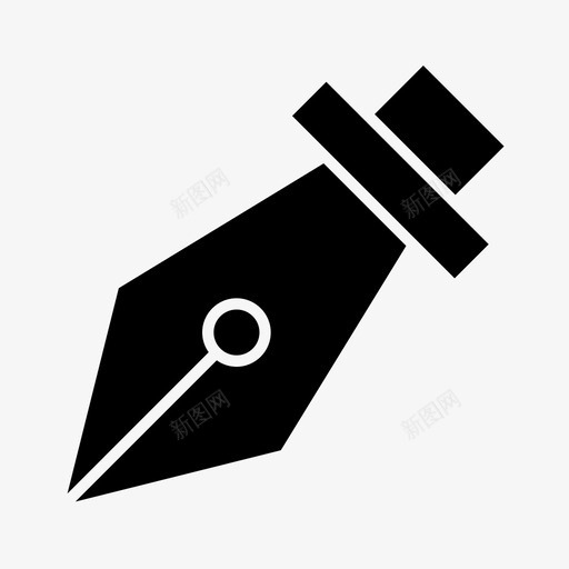 钢笔工具曲线直线图标svg_新图网 https://ixintu.com 填充 工具 曲线 样式 直线 设计 钢笔