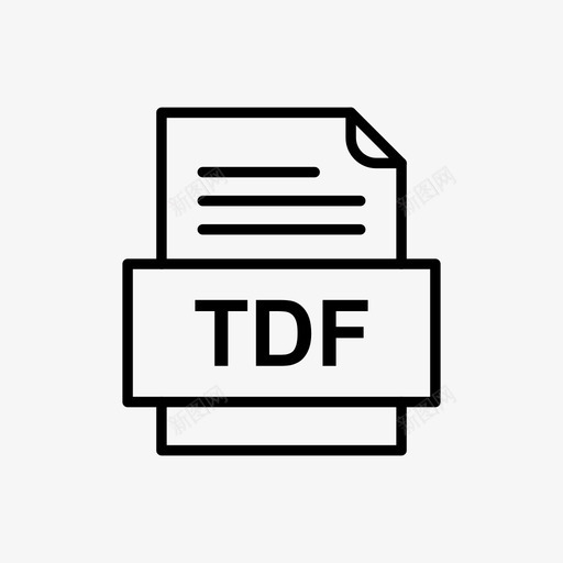tdf文件文件图标文件类型格式svg_新图网 https://ixintu.com 41种 tdf 图标 文件 格式 类型