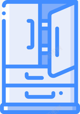 衣柜办公家具1件蓝色图标图标