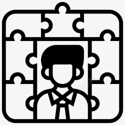 考核方案解决方案员工考核7黄影图标高清图片
