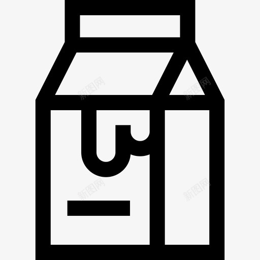 牛奶过敏27直系图标svg_新图网 https://ixintu.com 牛奶 直系 过敏
