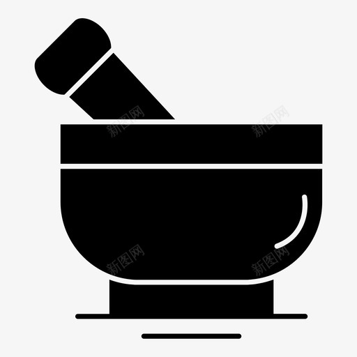 美容保健研钵杵图标svg_新图网 https://ixintu.com 保健 天然 扎实 服饰 研钵 美容 购物