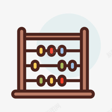 算盘118学校线颜色图标图标