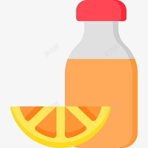 橙汁营养16无糖图标svg_新图网 https://ixintu.com 无糖 橙汁 营养