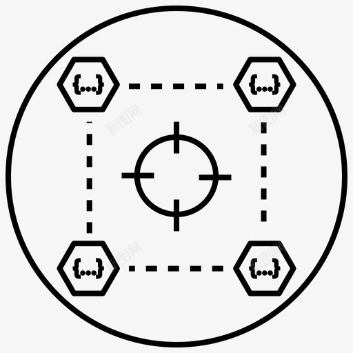 目标完成的定义冲刺图标svg_新图网 https://ixintu.com 5号 冲刺 划水 完成 定义 敏捷 目标