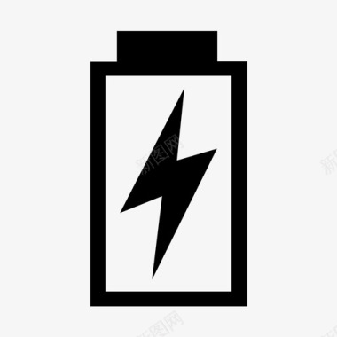 电池充电指示器图标图标