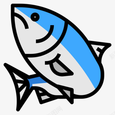 鱼超市67线颜色图标图标