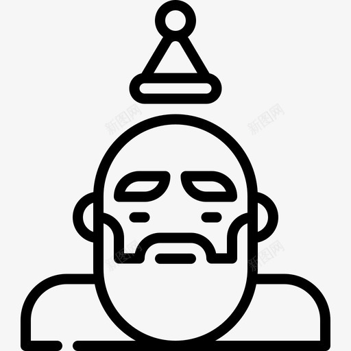 圣诞老人圣诞213直系图标svg_新图网 https://ixintu.com 圣诞 圣诞老人 直系