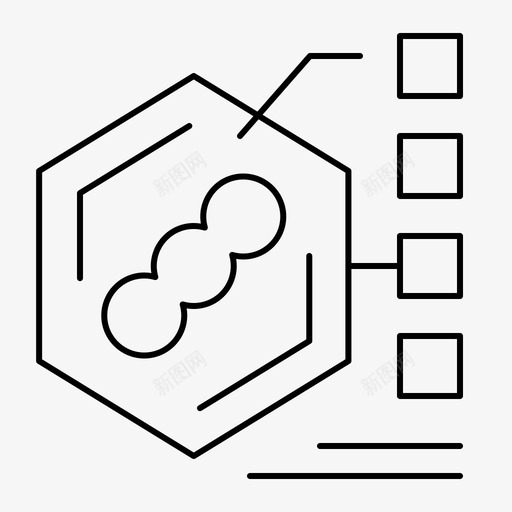 细菌生化检验图标svg_新图网 https://ixintu.com 一条 下一 大事 太空 形态 探索 检验 生化 生命 细线 细菌
