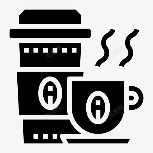 咖啡杯咖啡店135装满图标svg_新图网 https://ixintu.com 咖啡店 咖啡杯 装满