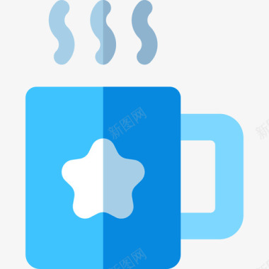 咖啡杯平面师29扁平图标图标