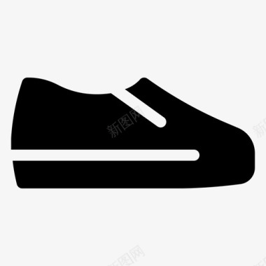 运动鞋时尚鞋图标图标