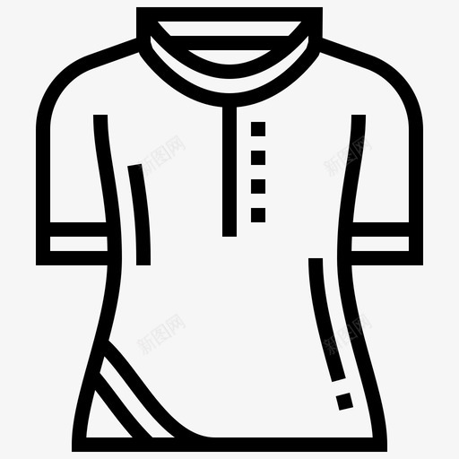 马球衫衣服144件直线型图标svg_新图网 https://ixintu.com 144件 球衫 直线 线型 衣服 马球衫