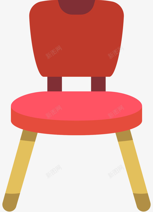 办公椅办公家具4件平板图标svg_新图网 https://ixintu.com 4件 办公 办公椅 家具 平板