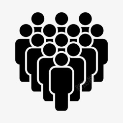 群人一群人人民族图标高清图片