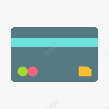 信用卡贷款7持平图标图标
