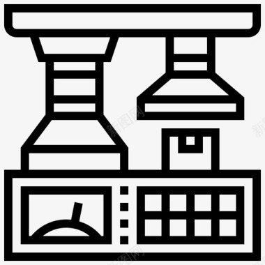 制造批量生产15线性图标图标