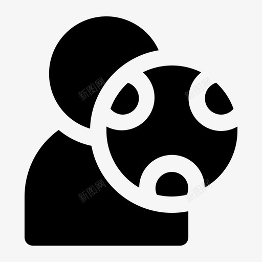 足球运动员化身足球图标svg_新图网 https://ixintu.com 化身 男人 职业 足球 运动员