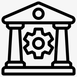 银行维护银行管理银行维护银行设置图标高清图片