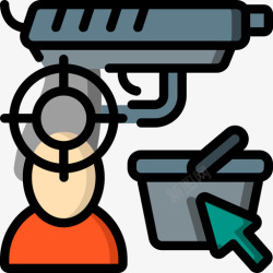 hitmanHitmanDarkWeb1线性颜色图标高清图片