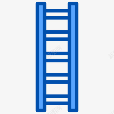 梯子结构175蓝色图标图标