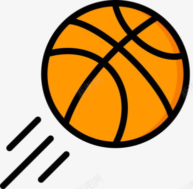 球篮球61线颜色图标图标