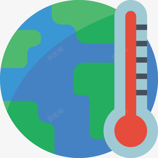 全球变暖污染43持平图标svg_新图网 https://ixintu.com 全球 变暖 持平 污染