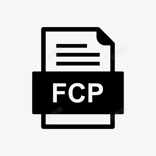 fcp文件文件图标文件类型格式svg_新图网 https://ixintu.com 41种 fcp 图标 文件 格式 类型