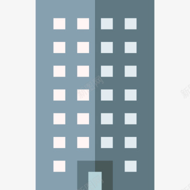 办公楼市区23号楼平层图标图标