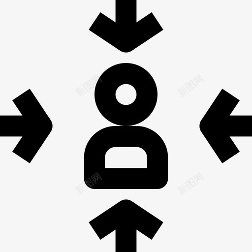 用户营销161直系图标svg_新图网 https://ixintu.com 用户 直系 营销