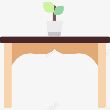咖啡桌家具50平的图标图标