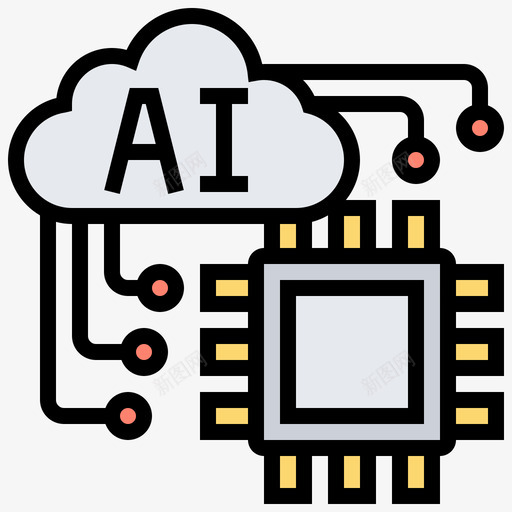人工智能机器人工程12线性颜色图标svg_新图网 https://ixintu.com 人工智能 工程 机器人 线性 颜色