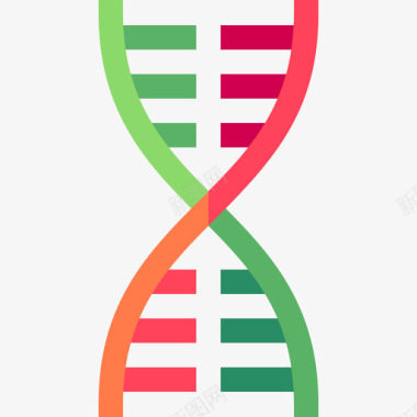 Dna健康106平坦图标图标