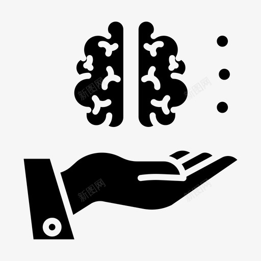 科技人工智能图标svg_新图网 https://ixintu.com 人工 储蓄 智能 科技