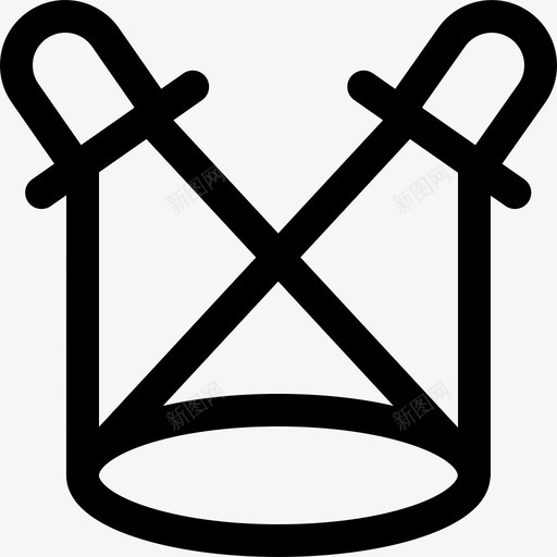 聚光灯派对和庆祝活动38直线型图标svg_新图网 https://ixintu.com 庆祝活动 派对 直线 线型 聚光灯