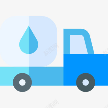 厢式货车车辆和运输平板图标图标