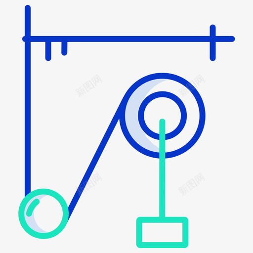 机械科学技术5轮廓颜色图标svg_新图网 https://ixintu.com 机械 科学技术 轮廓 颜色