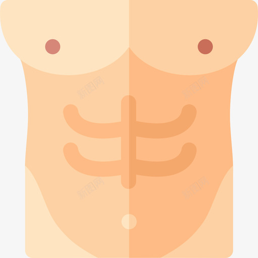 肌肉健身113平坦图标svg_新图网 https://ixintu.com 健身 平坦 肌肉