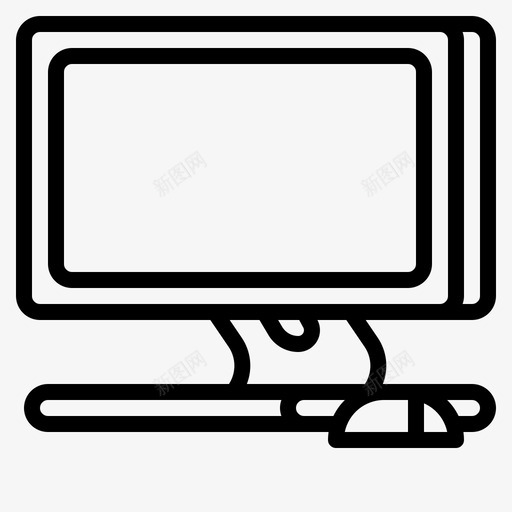 计算机小工具27概述图标svg_新图网 https://ixintu.com 小工 工具 概述 计算机