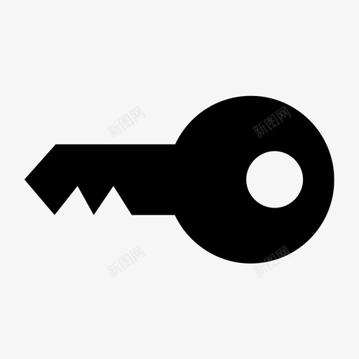 钥匙锁个人图标svg_新图网 https://ixintu.com 个人 保险箱 私人 秘密 钥匙