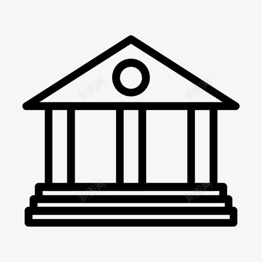 23号楼学校书房图标svg_新图网 https://ixintu.com 23号楼 书房 学校
